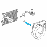 OEM Dodge Ram 1500 Hose-Radiator Diagram - 52028871AC