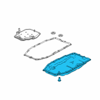 OEM Cadillac CT4 Oil Pan Diagram - 24298834