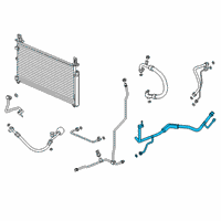 OEM 2018 Honda Clarity Exchanger, Heat (Inner) Diagram - 80330-TRW-A01