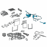 OEM Cadillac Harness Diagram - 23281484