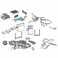 OEM 2019 GMC Yukon XL Control Module Diagram - 84335792