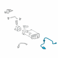 OEM 2016 Lexus GS450h Sensor, Oxygen Diagram - 89465-30A80