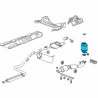 OEM 2013 Buick Verano Catalytic Converter Diagram - 19419603