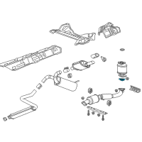 OEM 2016 Buick Regal Converter Gasket Diagram - 13293994