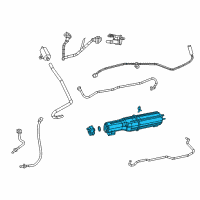 OEM 2020 Ram ProMaster 2500 CANISTER-Vapor Diagram - 52029887AC