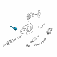 OEM Nissan Lock Set-Steering Diagram - 48700-JK000