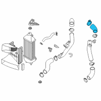 OEM 2013 Kia Optima Hose-I/COOLER Outlet Diagram - 282882G100