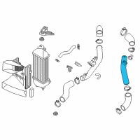 OEM Hyundai Sonata Pipe-INTERCOOLER Outlet Diagram - 28287-2G200