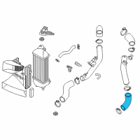 OEM 2013 Hyundai Sonata Hose-INTERCOOLER Outlet (A) Diagram - 28286-2G200