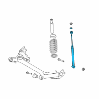 OEM 2012 Scion xB Shock Diagram - 48530-80420