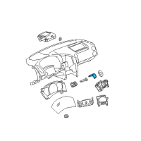 OEM Cadillac Antitheft Module Diagram - 15785406