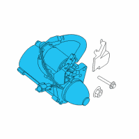 OEM 2013 Nissan Armada Motor Assembly-Starter REMAN Diagram - 2330M-ZV00ARW