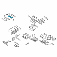 OEM Chevrolet SSR Valve Asm, Mode Diagram - 89018440