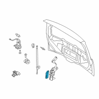 OEM 2009 Ford Flex Control Unit Diagram - AA8Z-14B291-A