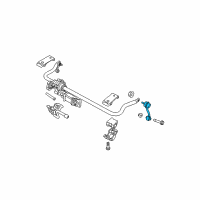 OEM 2018 Jeep Wrangler JK Link-STABILIZER Bar Diagram - 52059975AC