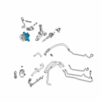 OEM 1998 Acura TL Pump Sub-Assembly, Power Steering Diagram - 56110-P5A-003