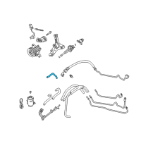 OEM 1997 Acura RL Tube, Suction Diagram - 53731-SZ3-000