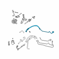 OEM 1999 Acura RL Hose, Feed (Lh) Diagram - 53713-SZ3-A03