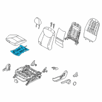 OEM 2011 Hyundai Elantra Heater-Front Seat Cushion Driver Diagram - 88190-3X000