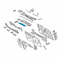 OEM 2022 Toyota Prius Prime Insulator Diagram - 55224-47030