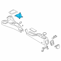 OEM 2005 Hyundai Accent Boot Assembly-Shift Lever Diagram - 84640-25000-CA