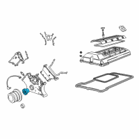 OEM BMW 540i Hub Diagram - 11-23-1-736-532