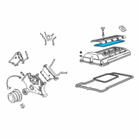 OEM 2000 BMW 740i Profile-Gasket Diagram - 11-12-1-733-969