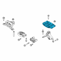 OEM 2018 Ford Focus Upper Support Diagram - CV6Z-6068-C