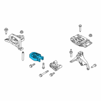 OEM 2016 Ford Focus Transmission Mount Diagram - CV6Z-6068-B