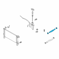 OEM Hyundai Genesis Coupe Hose Assembly-Radaator, Lower Diagram - 25415-2M500