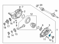 OEM 2019 Kia Stinger Seal-Oil Diagram - 5306847020