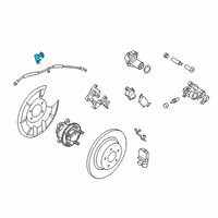 OEM 2022 Lincoln Corsair HOSE ASY - BRAKE Diagram - LX6Z-2282-B