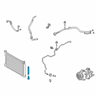 OEM 2021 Toyota Prius AWD-e Drier Desiccant Bag Diagram - 88474-12020