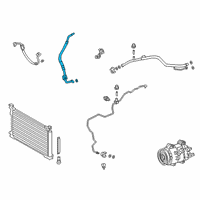 OEM 2022 Lexus UX200 Hose Sub-Assembly, SUCTI Diagram - 88704-12A90