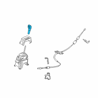 OEM 2020 Ford EcoSport Shift Knob Diagram - GN1Z-7213-GA