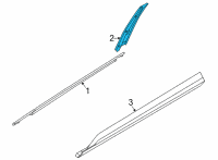 OEM 2022 Kia Carnival GARNISH Assembly-Dr FRAM Diagram - 82250R0010