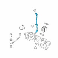 OEM 2015 BMW 435i xDrive Plastic Filler Pipe Diagram - 16-11-7-270-992