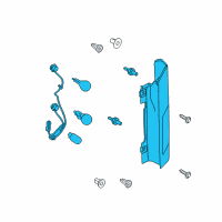 OEM 2020 Ford Transit-150 Tail Lamp Assembly Diagram - CK4Z-13405-G