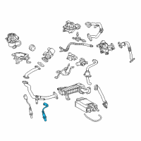 OEM 2009 Lexus LX570 Sensor, Oxygen Diagram - 89465-36040