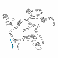 OEM 2014 Toyota Land Cruiser Front Oxygen Sensor Diagram - 89467-60140