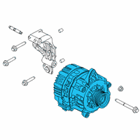 OEM Lincoln Aviator Alternator Diagram - L1MZ-11A213-B