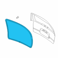 OEM 2008 Chevrolet Uplander Weatherstrip On Body Diagram - 15294464