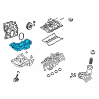 OEM 2021 BMW 530e Oil Pan Diagram - 11-13-8-580-122