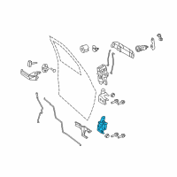 OEM Dodge Ram 1500 Hinge-Door Diagram - 55112562AB