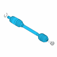 OEM 2014 BMW i3 Right Cv Axle Assembly Diagram - 33-20-7-641-212