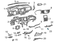 OEM 2021 Dodge Durango Lamp-Courtesy Diagram - 68395784AA