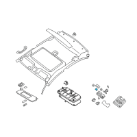 OEM 2011 Nissan Sentra Switch-SUNROOF Diagram - 25450-ET000