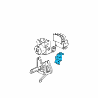 OEM 2005 Saturn Vue Valve Asm-Brake Propn Diagram - 22706604