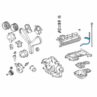 OEM 2004 Toyota Sequoia Oil Tube Diagram - 11452-0F010