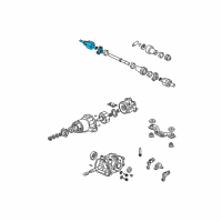 OEM 2006 Honda Element Joint, Outboard Diagram - 42330-SCW-305